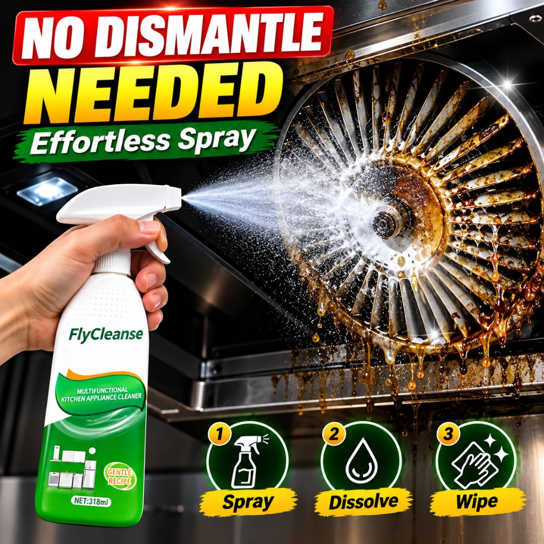 Kitchen Grease Cleaner Spray (Pack of 2)