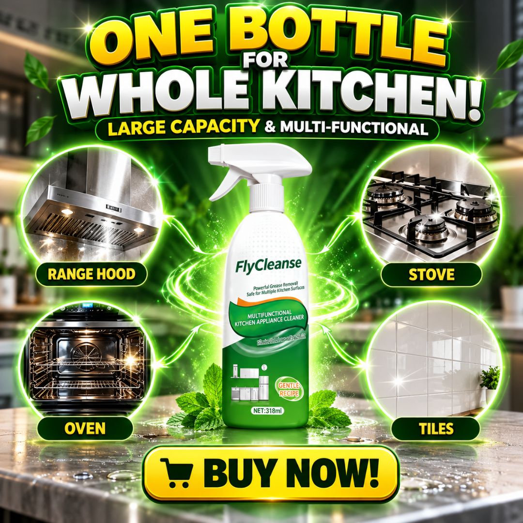 Kitchen Grease Cleaner Spray (Pack of 2)