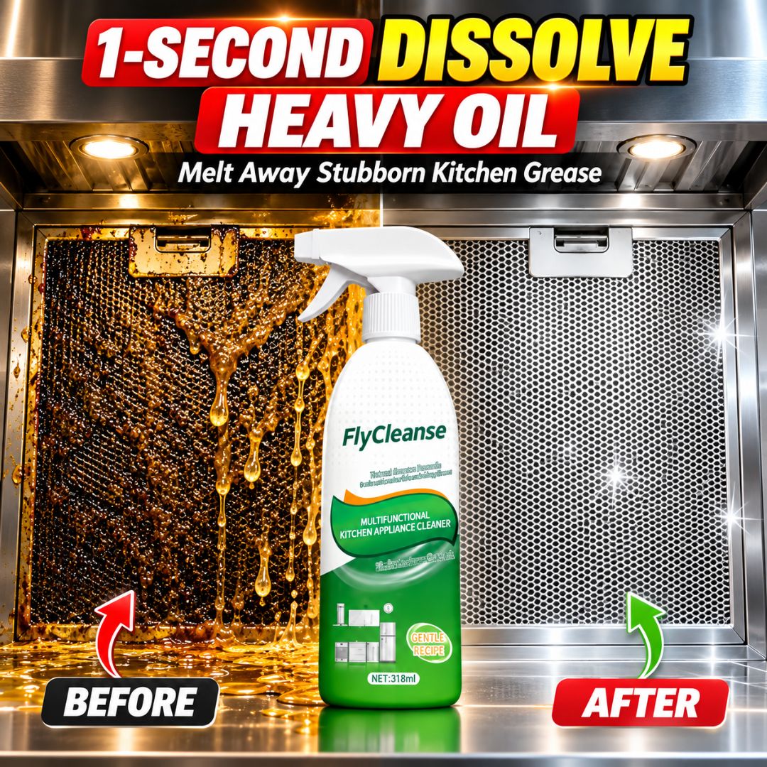 Kitchen Grease Cleaner Spray (Pack of 2)
